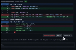 Avec Code Scanning Autofix, GitHub automatise la correction du code