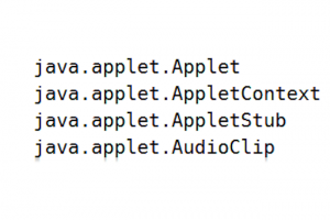 OpenJDK enclenche la suppression de l'API Java Applet