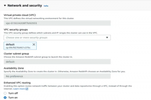 AWS renforce la scurit par dfaut de Redshift