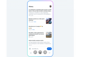 Face à ChatGPT et Gemini, Meta lance son application Meta AI