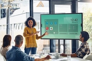 Des écrans de collaboration polyvalents série LM signés Sharp Nec