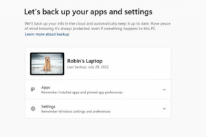 Avec Backup for Organizations, Microsoft facilite la migration vers Windows 11