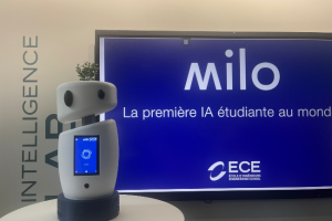 Le robot Milo à base d'IA au service des étudiants de l'ECE