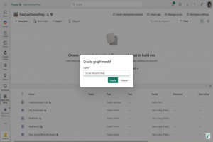 Graphes et golocalisation au menu de Microsoft Fabric