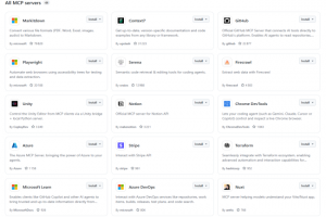 GitHub lance un registre rassemblant les serveurs MCP