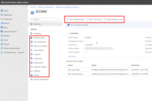 Microsoft annualise les mises  jour pour Configuration Manager
