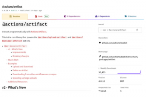 GitHub pige Actions avec un paquet npm malveillant