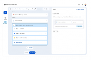 Avec Workspace Studio, Google facilite la cration d'agents IA