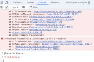 JavaScript jQuery 4.0.0 supporte les types de confiance