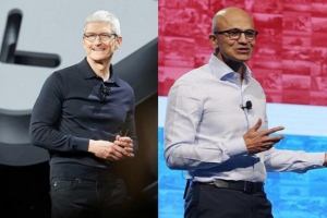 Alors que Cook s'incline devant Trump, Nadella refuse discr�tement de le faire