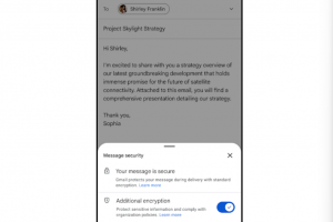 Le chiffrement de bout en bout arrive pour Gmail sur Android et iOS