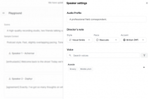 Google d�gaine son mod�le text-to-speech Gemini 3.1 Flash
