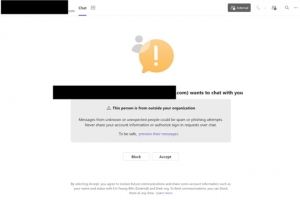 Des pirates obtiennent via Teams un acc�s distant aux postes de salari�s