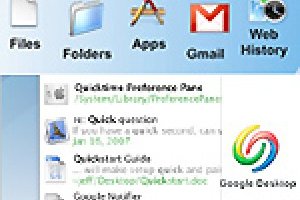 Google inaugure Google Desktop pour Mac