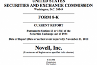 Microsoft rach�te 882 brevets Novell pour 450 millions de dollars