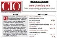 CIO PDF 33 : le poste de travail, nouvelle arme de productivit� massive