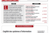 CIO.PDF 46 : Agilit� des syst�mes d'information et protection des risques