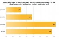 Mobilit� : l'appstore priv� int�resse 66% des entreprises sond�es par Symantec
