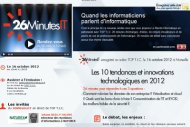 26Minutes IT le 16 octobre 2012 � Marseille au TOP T.I.C