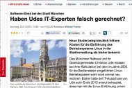 Linux � Munich contest� par un rapport secret de Microsoft