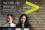 Directeurs marketing et DSI : du d�saccord � la collaboration