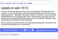 La France contamin�e par des malwares dans des pubs Yahoo