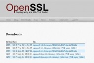 Alerte de vulnrabilit dans OpenSSL 1.0.2x