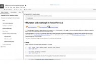 TensorFlow 2.0 d�barque en alpha