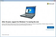 Fin du support Windows 7 : Microsoft active les pop-up pour les pros