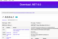 Microsoft .NET 6.0 passe en release candidate