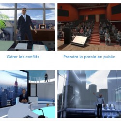 Avec Metasoftskills, 5Discovery propose une plateforme online en réalité virtuelle basée sur de multiples environnements immersifs. (Crédit 5Discovery)