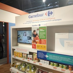 Sans surprise, pour son cloud dédié, Carrefour a préféré GCP à AWS. (Crédit Carrefour)