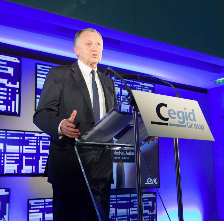 JM Aulas fondateur de Cegid