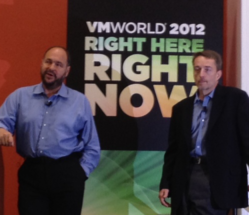 Pat Gelsinger et Paul Maritz répondent à la presse Pat Gelsinger et Paul Maritz répondent à la presse